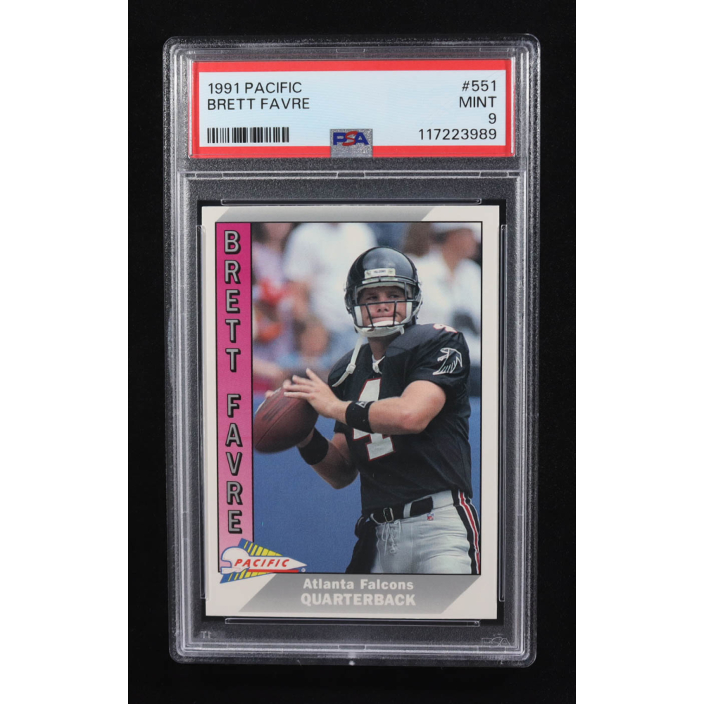 Brett Favre 1991 Pacific #551 RC (PSA 9) at PristineAuction.com
