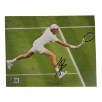 Jannik Sinner Signed 8x10 Photo (Beckett) at PristineAuction.com