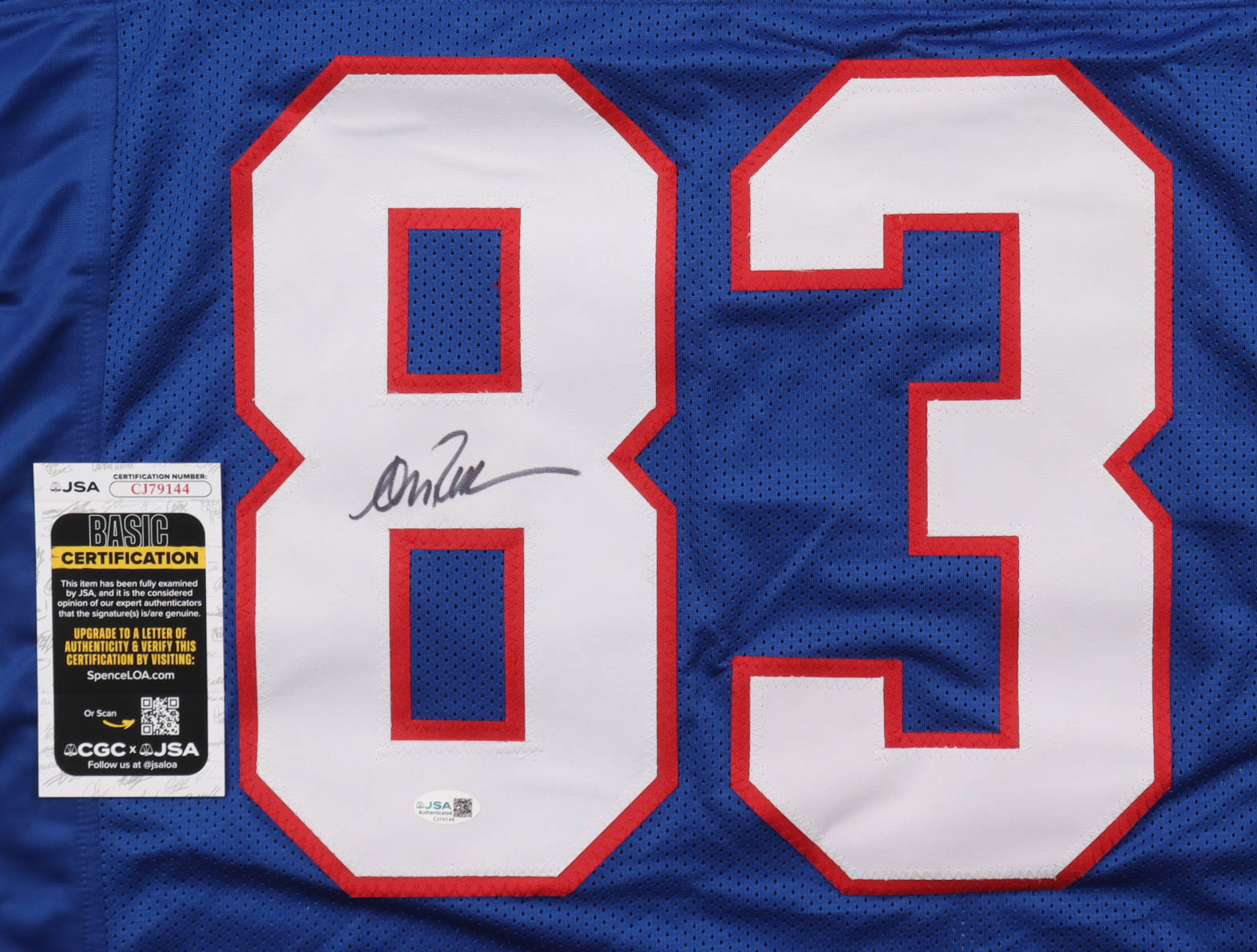 Andre Reed Signed Jersey (JSA) at PristineAuction.com Andre Reed Signed Jersey (JSA) at PristineAuction.com