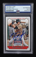 Kris Bryant Signed 2015 Panini USA Baseball Stars & Stripes #59 RC (PSA) at PristineAuction.com
