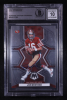 Joe Montana Signed Sticker On 2022 Panini Mosaic #248 (BGS | Auto 10) at PristineAuction.com