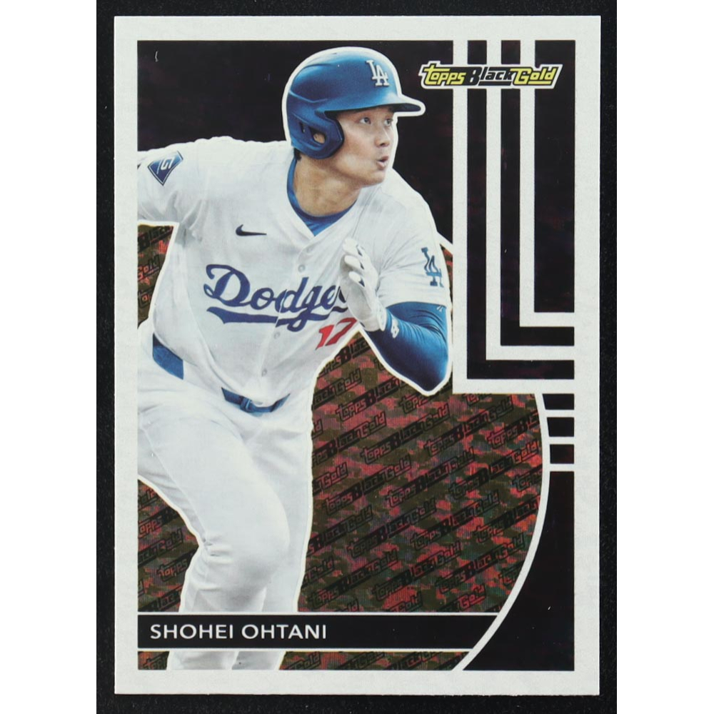 Shohei Ohtani 2024 Topps Update Black Gold #BG1 at PristineAuction.com