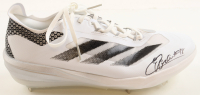 Emmanuel Clase Signed Adidas Baseball Cleat (JSA) at PristineAuction.com