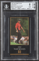 Tiger Woods 1997-98 Grand Slam Ventures Masters Collection #1997 XRC RC (Beckett 8) at PristineAuction.com