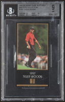 Tiger Woods 1997-98 Grand Slam Ventures Masters Collection #1997 XRC RC (Beckett 9) at PristineAuction.com