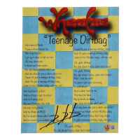 Brendan Brown Signed "Teenage Dirtbag" 8x10 Photo (Beckett) at PristineAuction.com