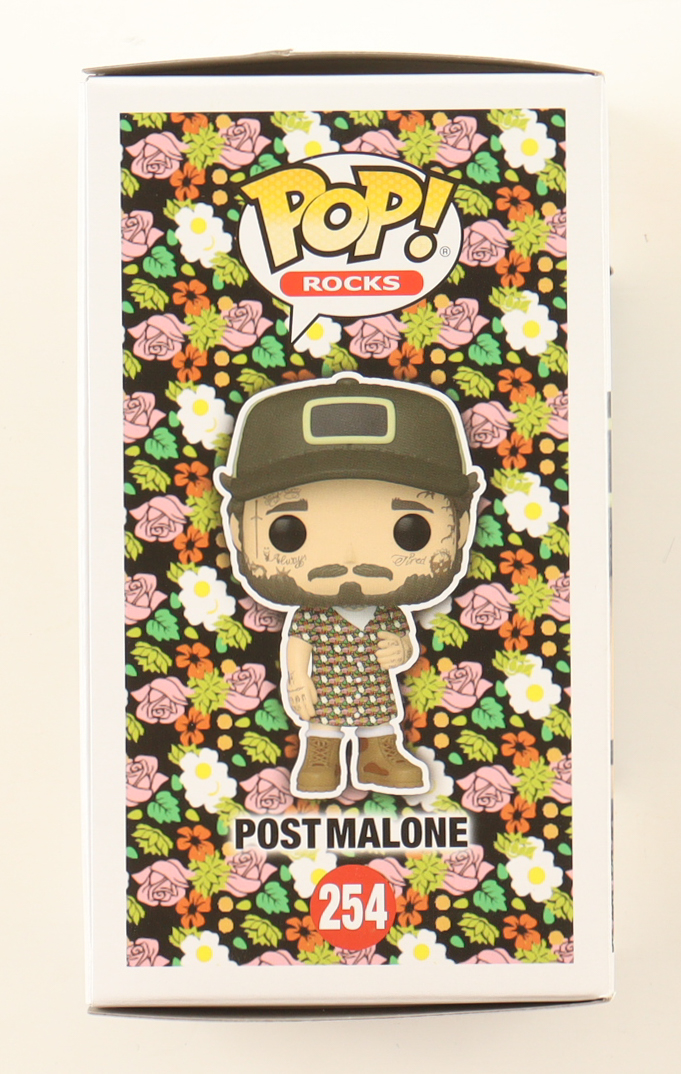 Post Malone Signed #254 Funko Pop! Vinyl Figure with Hand Drawn Heart Sketch (AWM) at PristineAuction.com Post Malone Signed #254 Funko Pop! Vinyl Figure with Hand Drawn Heart Sketch (AWM) at PristineAuction.com