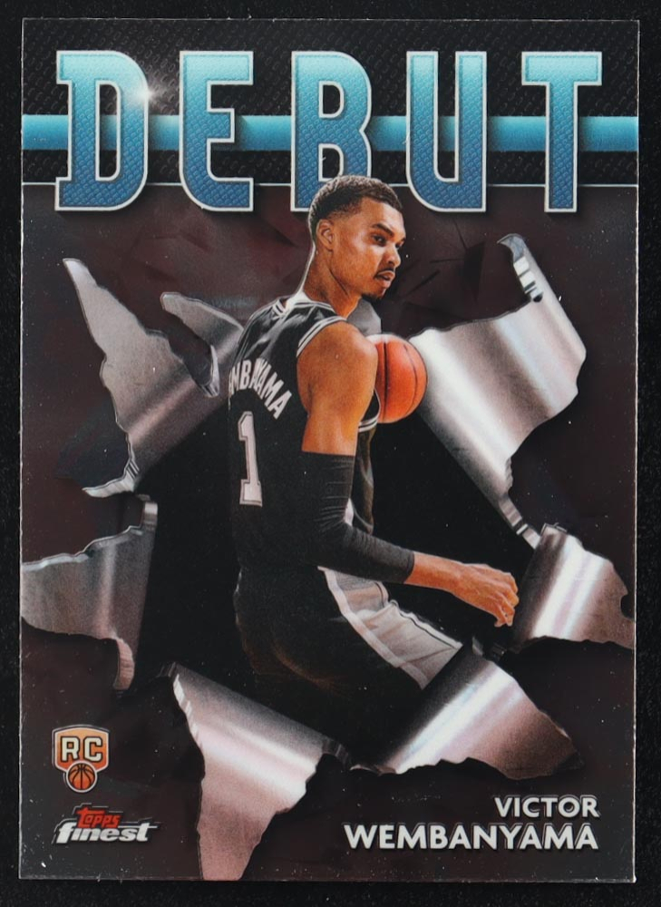 Victor Wembanyama 2023-24 Finest Debut #D1 RC