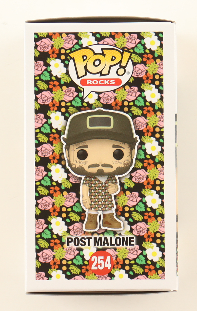 Post Malone Signed #254 Funko Pop! Vinyl Figure with Hand Drawn Heart Sketch (AWM) at PristineAuction.com Post Malone Signed #254 Funko Pop! Vinyl Figure with Hand Drawn Heart Sketch (AWM) at PristineAuction.com