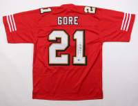 Frank Gore Signed Jersey (Beckett) at PristineAuction.com