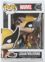 Hugh Jackman Signed "Marvel" #1433 Logan / Wolverine Bobble-Head Funko Pop! Vinyl Figure (AWM) at PristineAuction.com