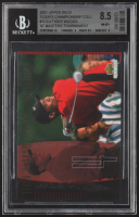 Tiger Woods 2001 Upper Deck Tiger's Championship Collection '97 Masters #TCC4 #2939/3000 (Beckett 8.5) at PristineAuction.com