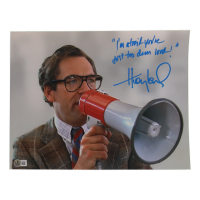 Huey Lewis Signed "Back to the Future" 11x14 Photo Inscribed 	"Im Afraid you're just too d*** loud" (Beckett) at PristineAuction.com