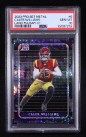 Caleb Williams 2023 Leaf Pro Set Metal Pulsar Land #8 #1/1 RC (PSA 10) at PristineAuction.com
