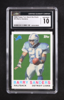 Barry Sanders 2008 Topps Turn Back the Clock #10 (CGC 10) at PristineAuction.com