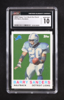 Barry Sanders 2008 Topps Turn Back the Clock #10 (CGC 10) at PristineAuction.com