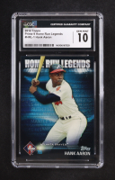Hank Aaron 2012 Topps Prime Nine Home Run Legends #HRL1 (CGC 10) at PristineAuction.com