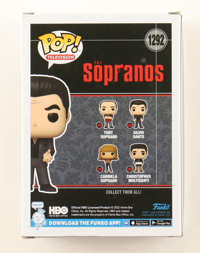 Steven Van Zandt Signed "The Sopranos" #1292 Silvio Dante Funko Pop! Vinyl Figure (Beckett) at PristineAuction.com Steven Van Zandt Signed "The Sopranos" #1292 Silvio Dante Funko Pop! Vinyl Figure (Beckett) at PristineAuction.com