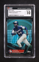Hank Aaron 2011 Topps Prime 9 Player of the Week Refractors #PNR6 (CGC 10) at PristineAuction.com