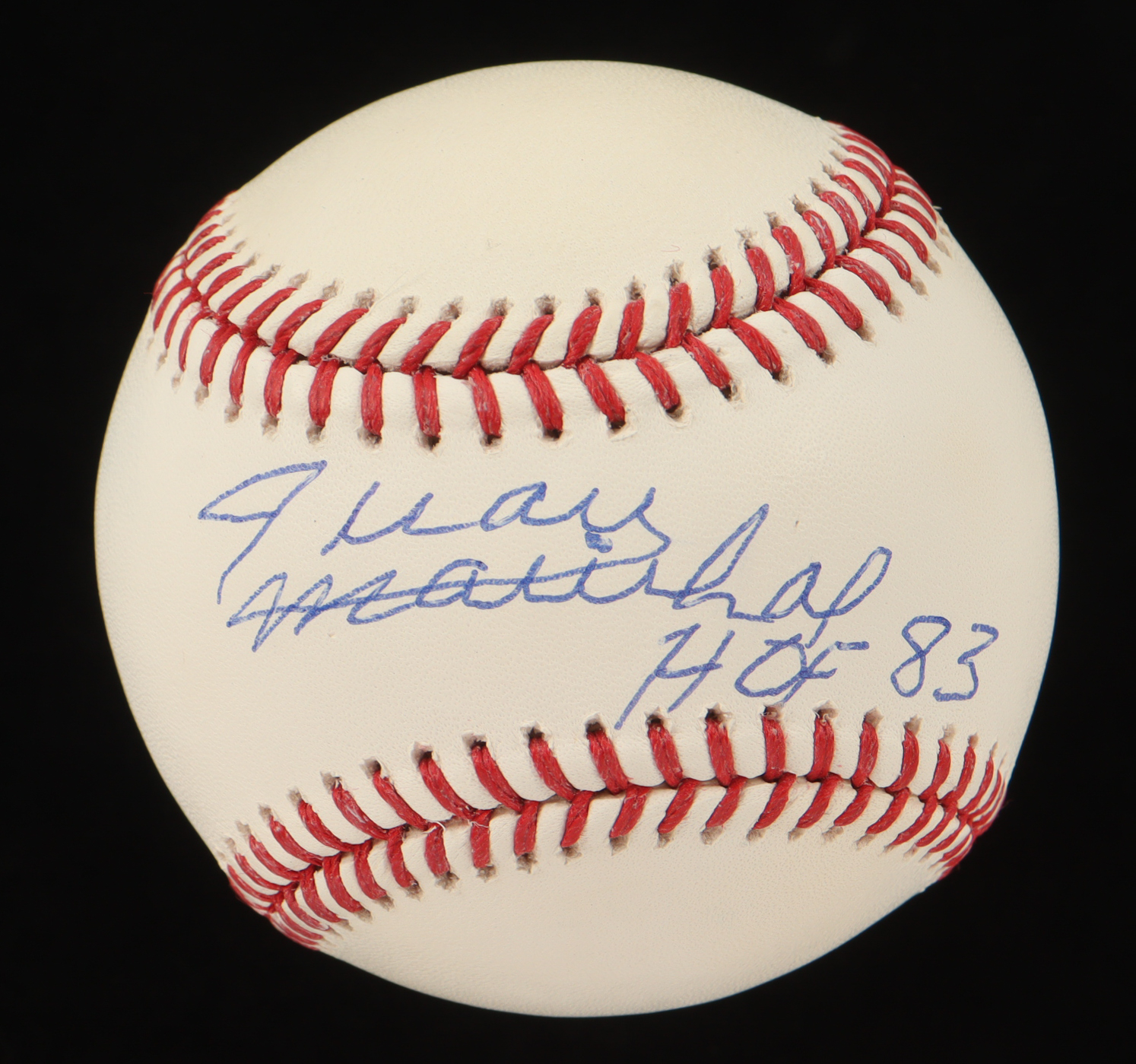 Juan Marichal Signed OML Baseball Inscribed "HOF 83" (JSA) at PristineAuction.com Juan Marichal Signed OML Baseball Inscribed "HOF 83" (JSA) at PristineAuction.com