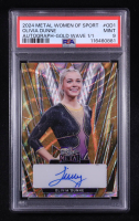 Olivia Dunne 2024 Leaf Metal Women of Sports Autographs Wave Gold #BAOD1 #1/1 (PSA 9) at PristineAuction.com
