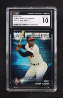 Hank Aaron 2012 Topps Prime Nine Home Run Legends #HRL1 (CGC 10) at PristineAuction.com