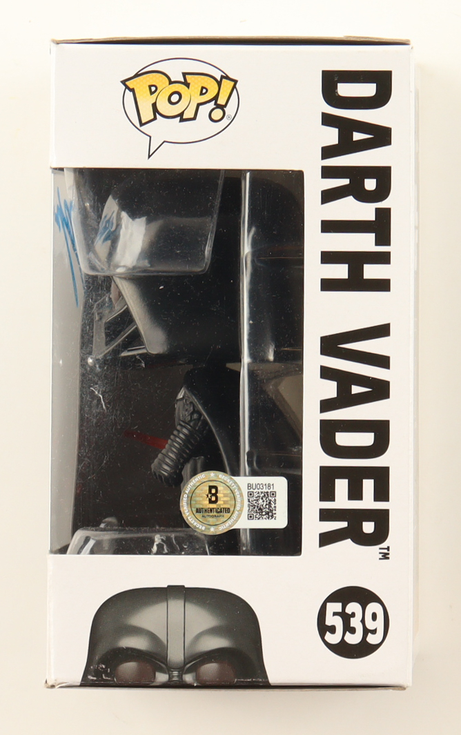 Hayden Christensen Signed "Star Wars: Obi-Wan Kenobi" #539 Darth Vader Bobble-Head Funko Pop! Vinyl Figure (Beckett) at PristineAuction.com Hayden Christensen Signed "Star Wars: Obi-Wan Kenobi" #539 Darth Vader Bobble-Head Funko Pop! Vinyl Figure (Beckett) at PristineAuction.com