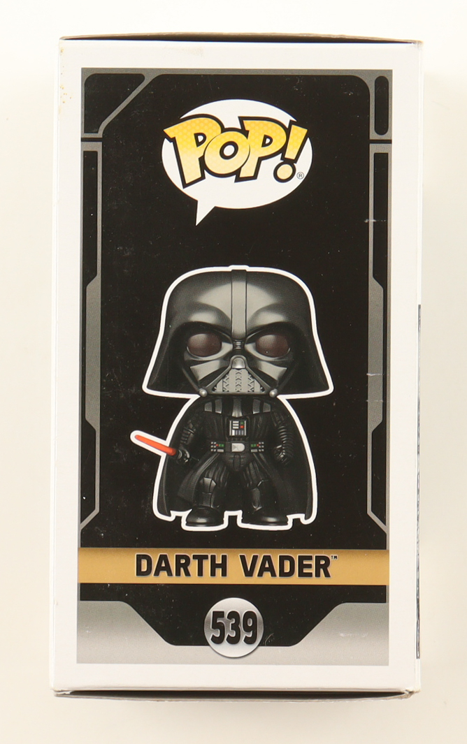 Hayden Christensen Signed "Star Wars: Obi-Wan Kenobi" #539 Darth Vader Bobble-Head Funko Pop! Vinyl Figure (Beckett) at PristineAuction.com Hayden Christensen Signed "Star Wars: Obi-Wan Kenobi" #539 Darth Vader Bobble-Head Funko Pop! Vinyl Figure (Beckett) at PristineAuction.com