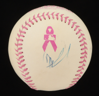 J. P. Crawford Signed OML Breast Cancer Awareness Baseball (JSA) at PristineAuction.com