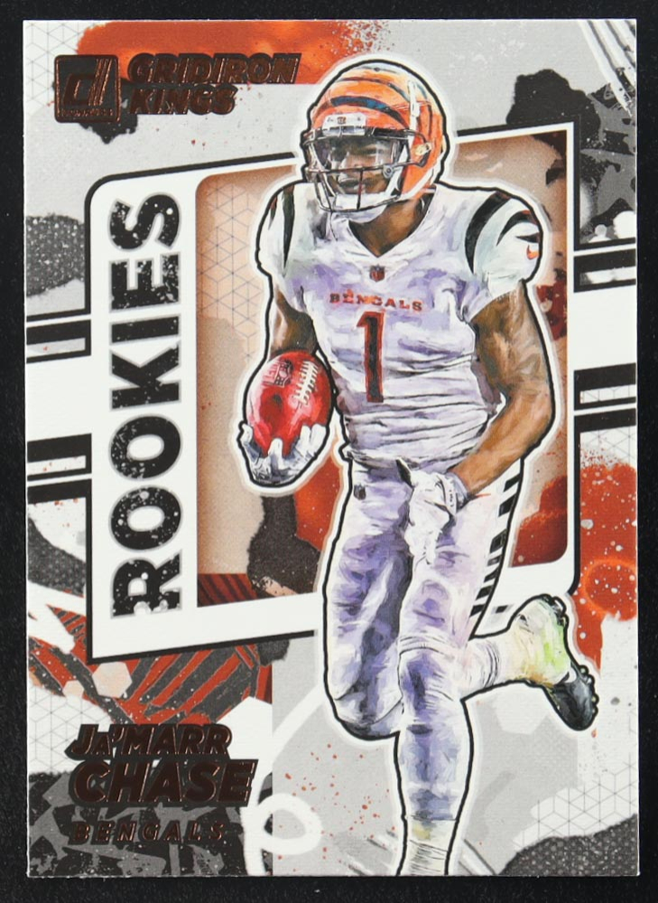 Ja'Marr Chase 2021 Donruss Optic Rookie Gridiron Kings #7 RC