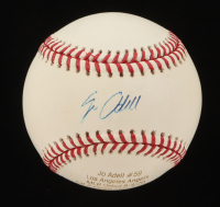 Jo Adell Signed LE Career Stat OML Baseball (Beckett) at PristineAuction.com