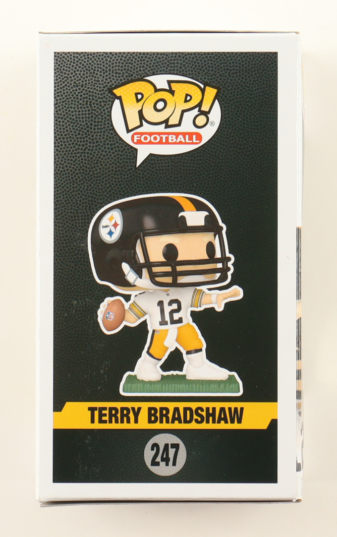 Terry Bradshaw Signed Steelers #247 Funko Pop! Vinyl Figure (Beckett) at PristineAuction.com Terry Bradshaw Signed Steelers #247 Funko Pop! Vinyl Figure (Beckett) at PristineAuction.com