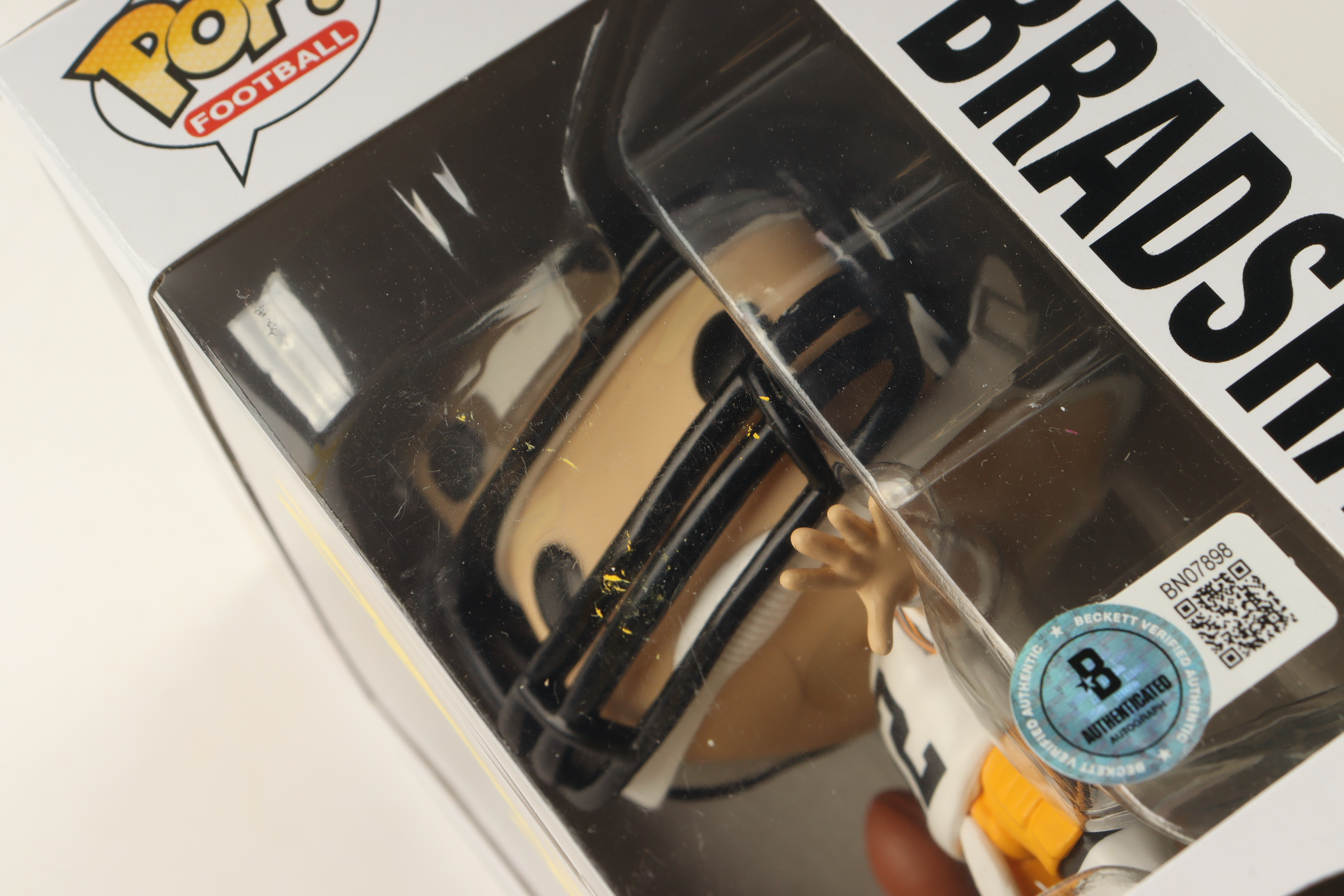 Terry Bradshaw Signed Steelers #247 Funko Pop! Vinyl Figure (Beckett) at PristineAuction.com Terry Bradshaw Signed Steelers #247 Funko Pop! Vinyl Figure (Beckett) at PristineAuction.com
