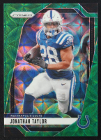 Jonathan Taylor 2024 Panini Prizm Prizms Green Scope #121 #37/75 at PristineAuction.com