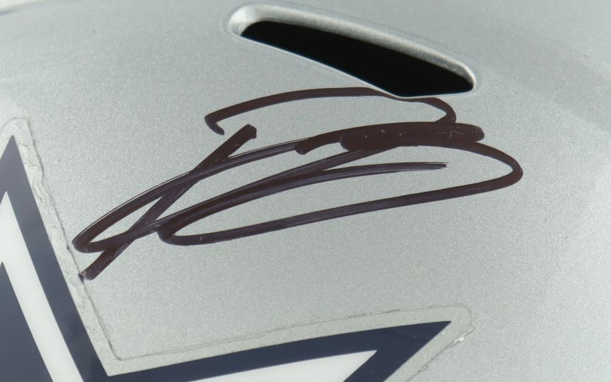 DaRon Bland Signed Cowboys Full-Size Speed Helmet (Beckett) at PristineAuction.com DaRon Bland Signed Cowboys Full-Size Speed Helmet (Beckett) at PristineAuction.com