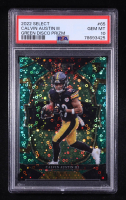 Calvin Austin III 2022 Select Prizm Green Disco #65 #5/5 RC (PSA 10) at PristineAuction.com