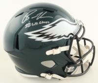 Brandon Graham Signed Eagles Full-Size Speed Helmet Inscribed "SB LIX Champs" (Beckett) at PristineAuction.com