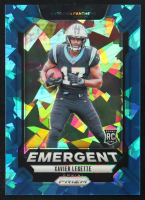 Xavier Legette 2024 Panini Prizm Emergent Prizms Blue Ice #15 RC #62/99 at PristineAuction.com