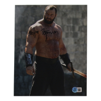 Hafthor Bjornsson Signed "Game of Thrones" 8x10 Photo (Beckett) at PristineAuction.com