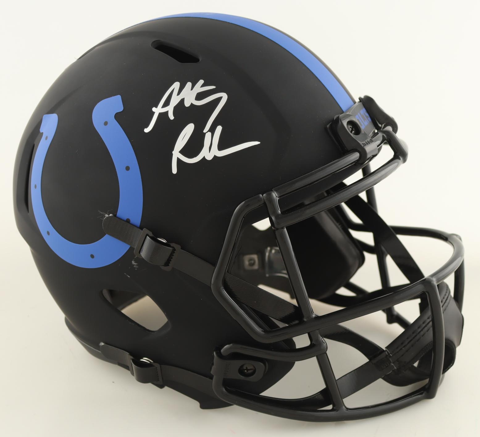 Anthony Richardson Signed Colts Full Size Eclipse Alternate Speed Helmet (Fanatics) at PristineAuction.com Anthony Richardson Signed Colts Full Size Eclipse Alternate Speed Helmet (Fanatics) at PristineAuction.com