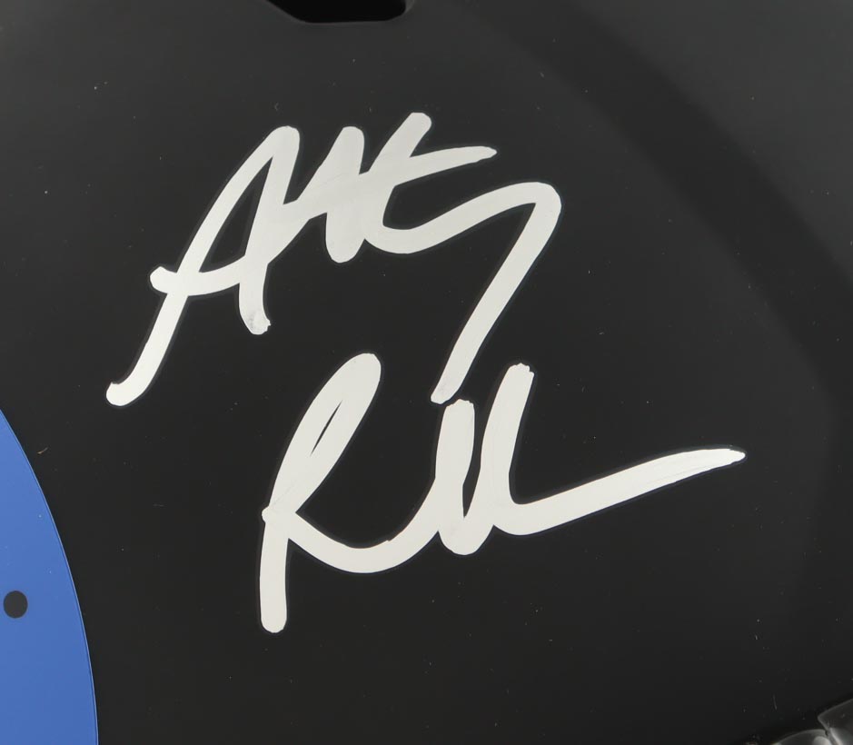 Anthony Richardson Signed Colts Full Size Eclipse Alternate Speed Helmet (Fanatics) at PristineAuction.com Anthony Richardson Signed Colts Full Size Eclipse Alternate Speed Helmet (Fanatics) at PristineAuction.com