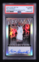 Bill Russell 2022 Leaf Metal Legacy Collection Signatures Prismatic Silver #LCABR6 #02/15 (PSA 8) at PristineAuction.com