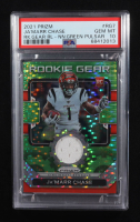 Ja'Marr Chase 2021 Panini Prizm Rookie Gear Neon Green Pulsar #7 RC (PSA 10) at PristineAuction.com