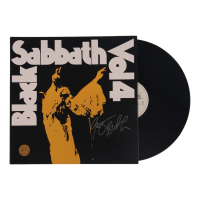 Geezer Butler Signed Black Sabbath "Vol. 4" Vinyl Album Cover (JSA) at PristineAuction.com