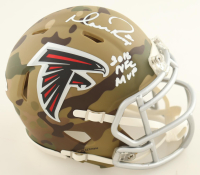 Matt Ryan Signed Falcons Camo Alternate Speed Mini Helmet Inscribed"2016 NFL MVP" (Beckett) at PristineAuction.com