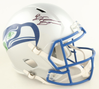 Brian Bosworth Signed Seahawks Full-Size Throwback Speed Helmet (Beckett) at PristineAuction.com