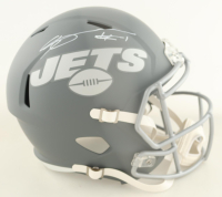 Ahmad 'Sauce' Gardner Signed Jets Full-Size Slate Alternate Speed Helmet (Beckett) at PristineAuction.com