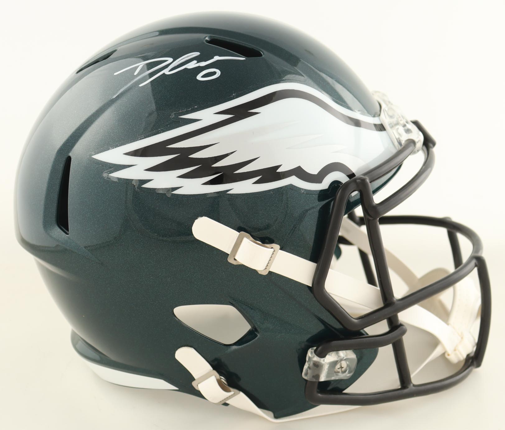 D'Andre Swift Signed Eagles Full-Size Speed Helmet (Beckett) at PristineAuction.com D'Andre Swift Signed Eagles Full-Size Speed Helmet (Beckett) at PristineAuction.com