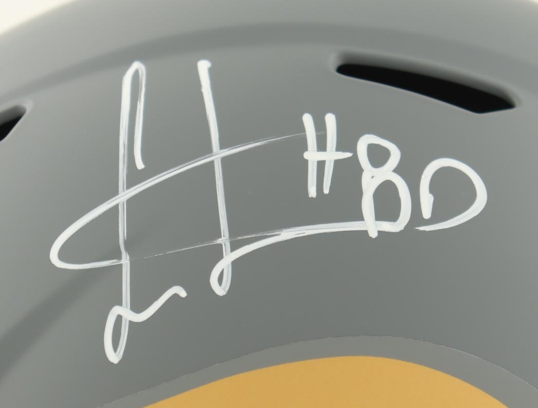 Chris Carter Signed Vikings Full-Size Slate Alternate Speed Helmet (Beckett) at PristineAuction.com Chris Carter Signed Vikings Full-Size Slate Alternate Speed Helmet (Beckett) at PristineAuction.com