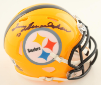 Terry Bradshaw Signed Steelers Speed Mini Helmet (Beckett) at PristineAuction.com